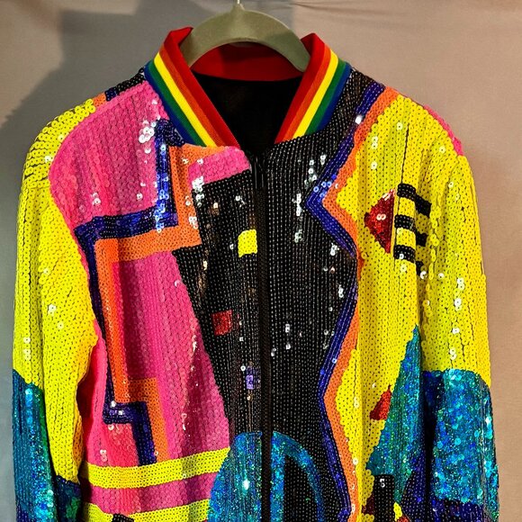 Sequin jacket - Picture 1 of 2